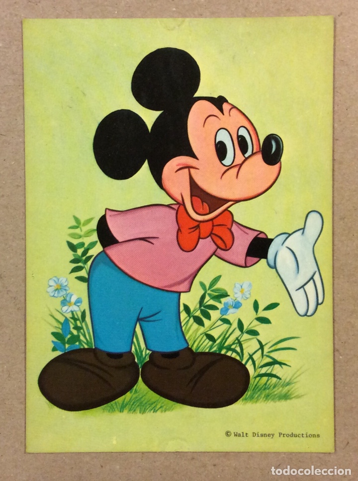 Postkarten: MICKEY MOUSE. POSTAL SIN CIRCULAR WALT DISNEY COLECCI&Oacute;N PERLA.