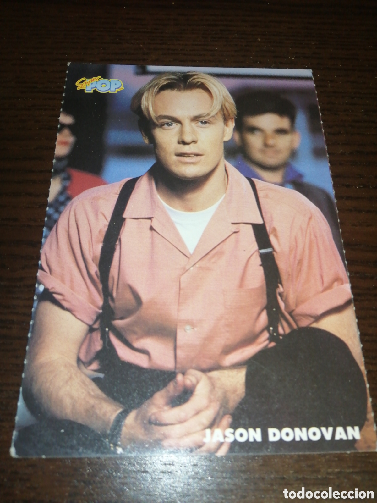 Postales: JASON DONOVAN, POSTAL REVISTA SUPER POP, A&Ntilde;OS 90
