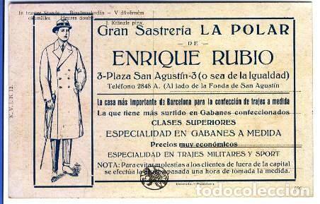 Postales: Gran Sastrer&iacute;a LA POLAR. De ENRIQUE RUBIO - Foto 1