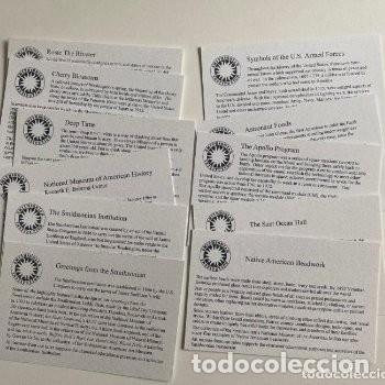 Postales: Lote 130 tarjetas de los Museos Smithsonian de Washington - Foto 2