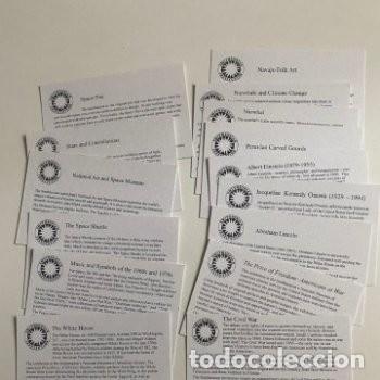 Postales: Lote 130 tarjetas de los Museos Smithsonian de Washington - Foto 5