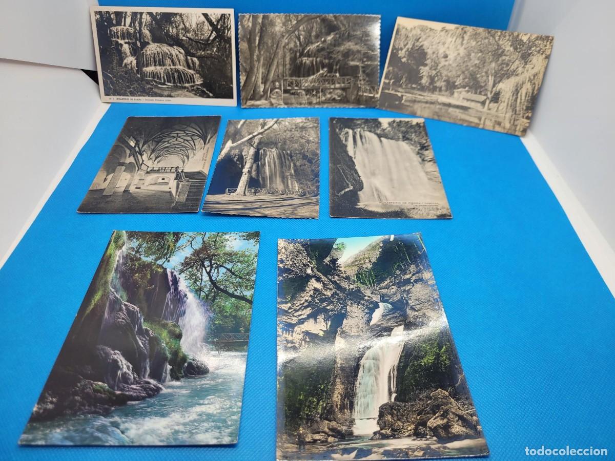 Postales: 8 Postales antiguas del MONASTERIO DE PIEDRA - Foto 1
