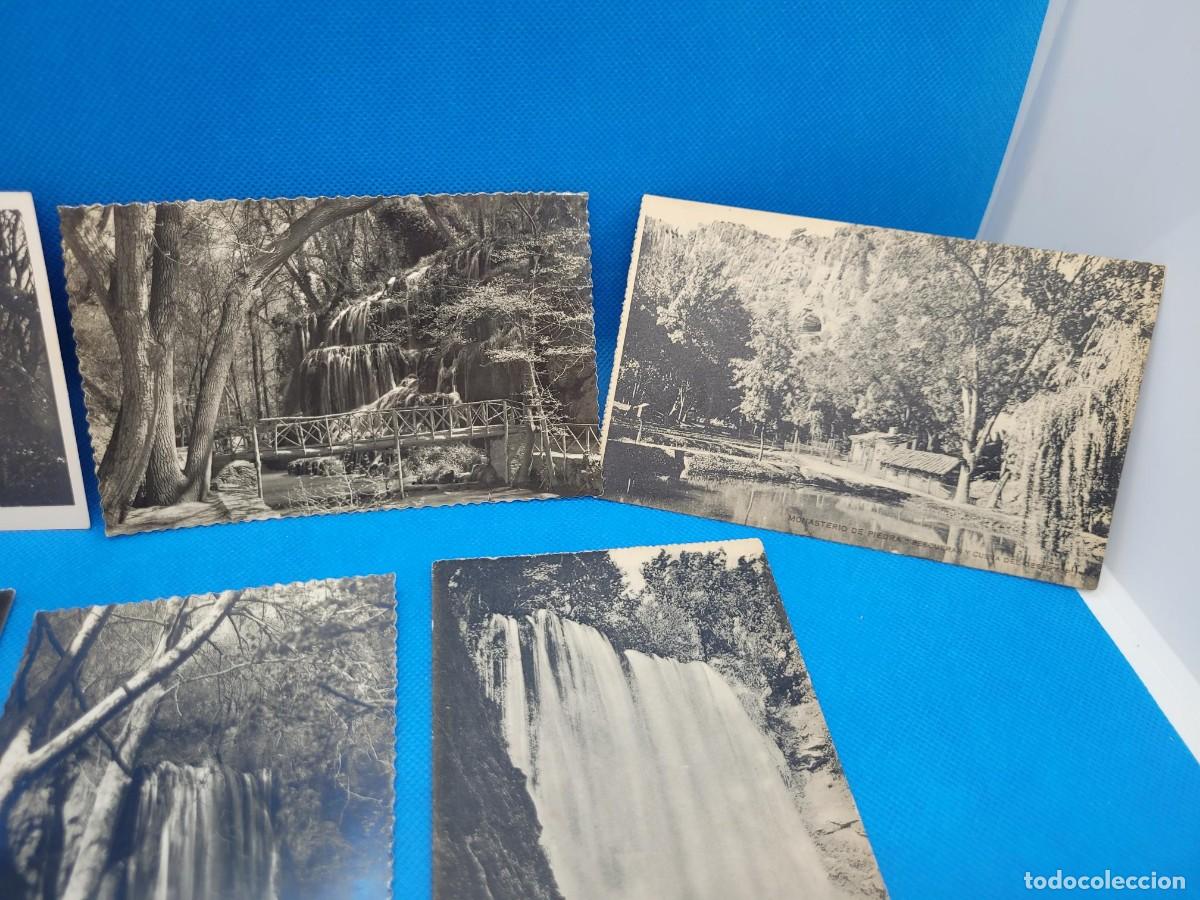 Postales: 8 Postales antiguas del MONASTERIO DE PIEDRA - Foto 2