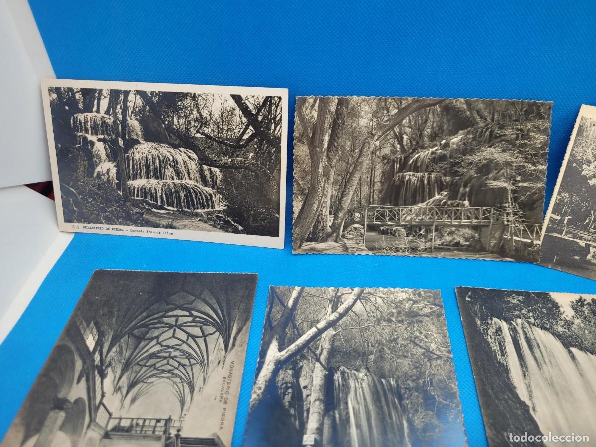 Postales: 8 Postales antiguas del MONASTERIO DE PIEDRA - Foto 3