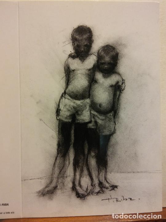 Postales: NI&Ntilde;OS. TERESA RIBA. BONITA TARJETA. D&Iacute;PTICO. NO CIRCULADA