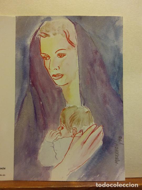 Postales: LA VIRGEN Y EL NI&Ntilde;O. BONITA TARJETA. D&Iacute;PTICO. NO CIRCULADA