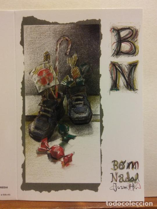 Postales: BON NADAL. JOAN HEREDIA. BONITA TARJETA. D&Iacute;PTICO. NO CIRCULADA