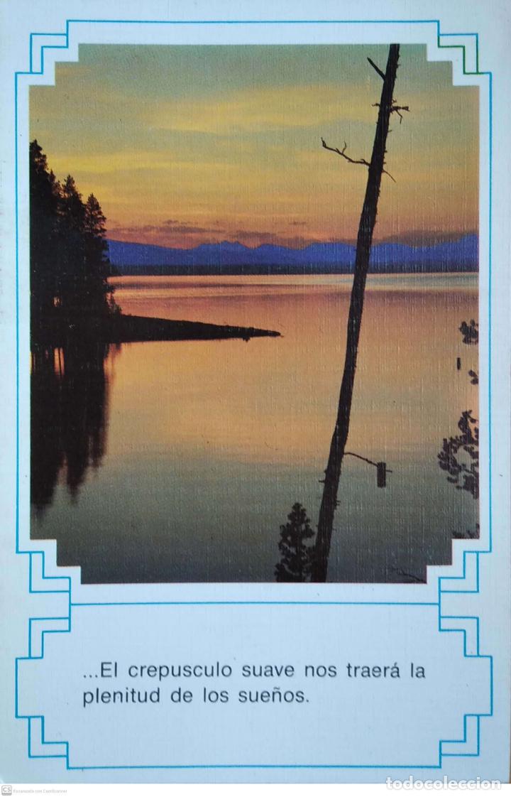 Postales: Postales Vikingo. S. Mate n&ordm; 129/4, con texto. Crep&uacute;sculo. Nueva. Color