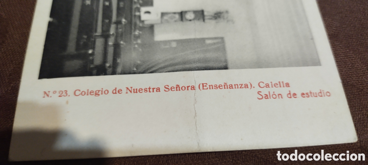 Postales: Postal 23 colegio de nuestra se&ntilde;ora ense&ntilde;anza Calella - Foto 2