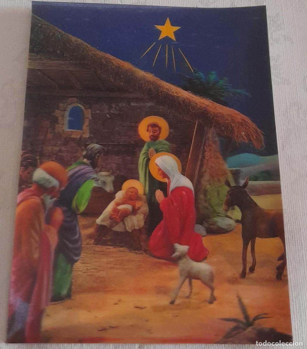 Postales: POSTAL NAVIDE&Ntilde;A EN 3D DE TOPPAN - Foto 1