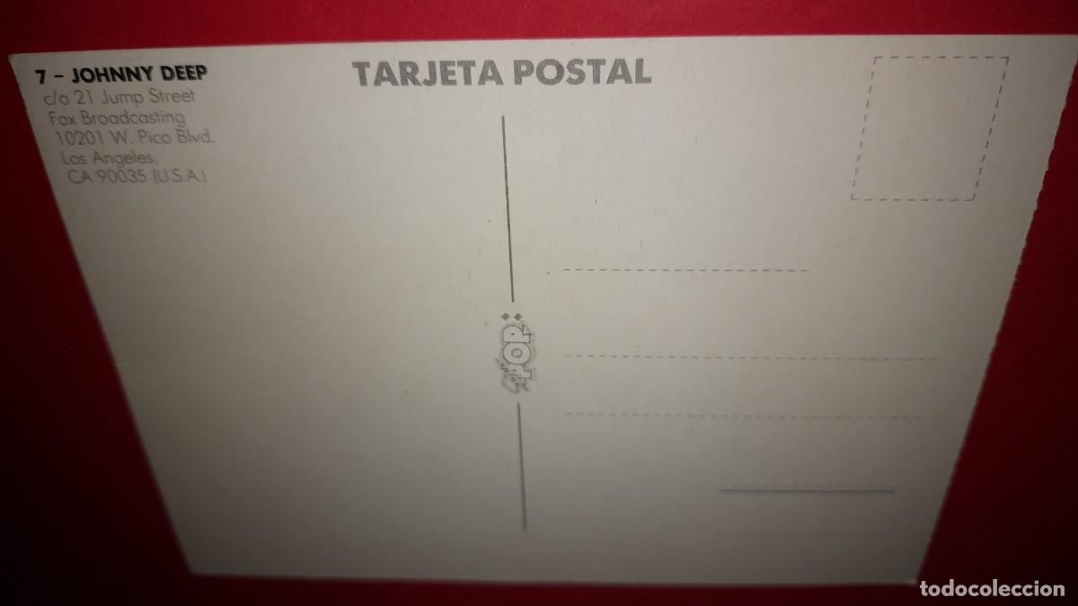 Postales: johnny deep tarjeta postal - Foto 2