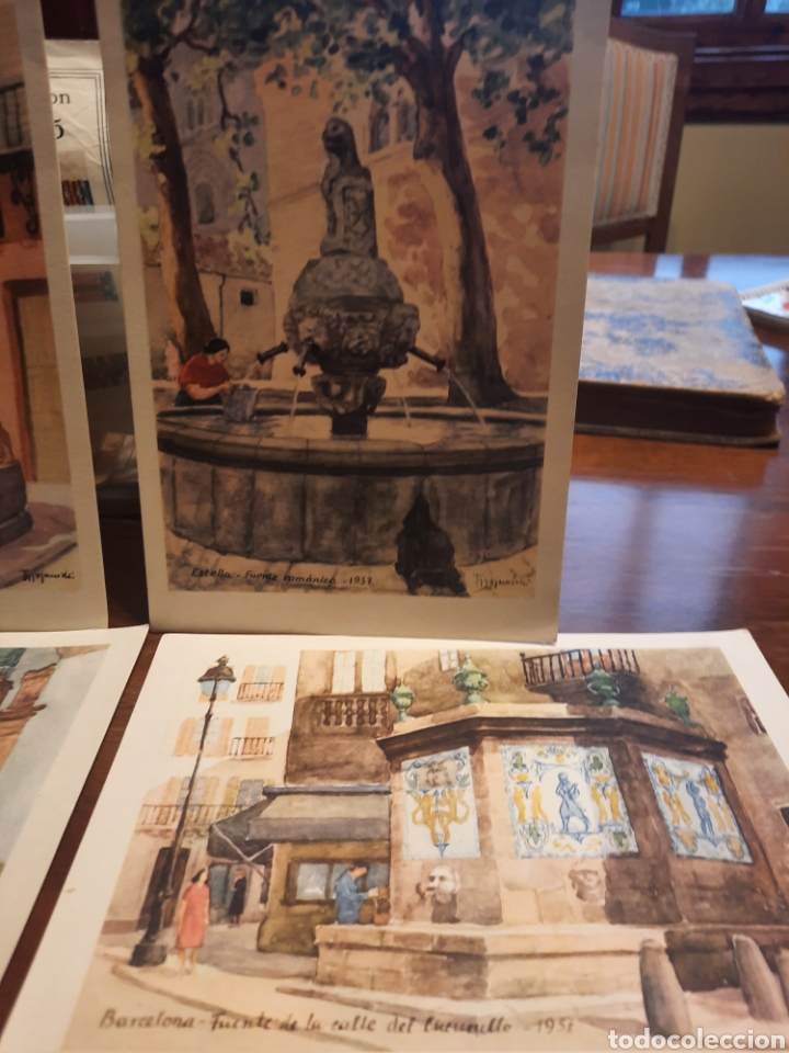 Postales: 4 FUENTES T&Iacute;PICAS DE ESPA&Ntilde;A - Foto 2
