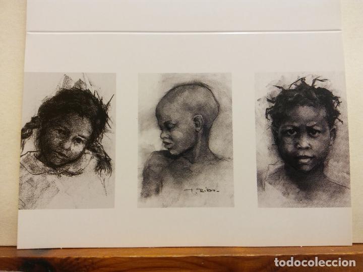 Postais: NI&Ntilde;OS. TERESA RIBA. CRUZ ROJA. BONITA TARJETA. D&Iacute;PTICO. NO CIRCULADA