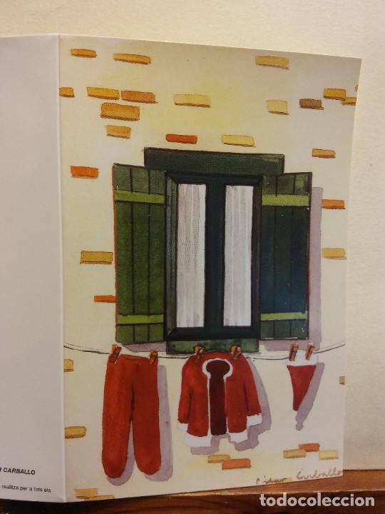 Postales: PAPA NOEL. PILAR CARBALLO. CRUZ ROJA. BONITA TARJETA. D&Iacute;PTICO. NO CIRCULADA