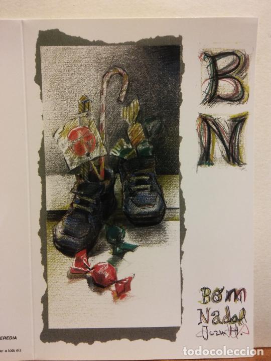 Postales: BON NADAL. JOAN HEREDIA. BONITA TARJETA. D&Iacute;PTICO. NO CIRCULADA