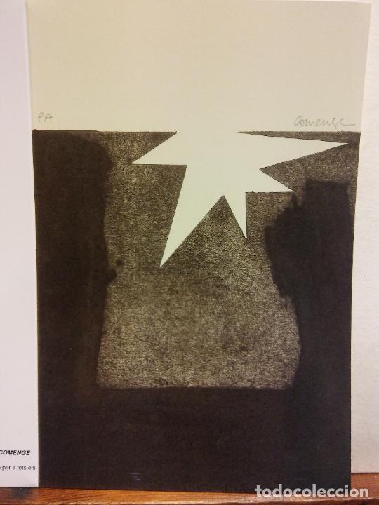 Postales: ESTRELLA. ESTER COMENGE. CRUZ ROJA. BONITA TARJETA. D&Iacute;PTICO. NO CIRCULADA