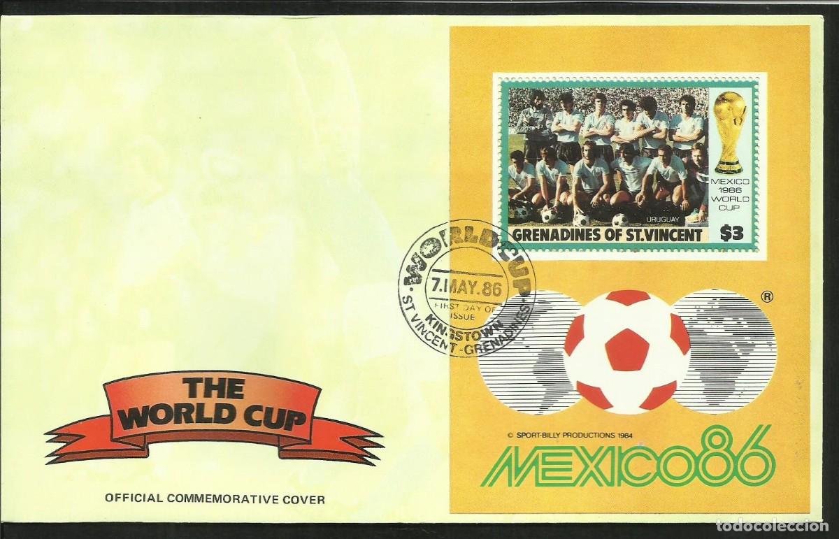 Postales: 1986 SOBRE PRIMER DIA CIRCULACION COPA MUNDIAL FUTBOL MEXICO 86 FDC ITALIA CAMPEON 1982