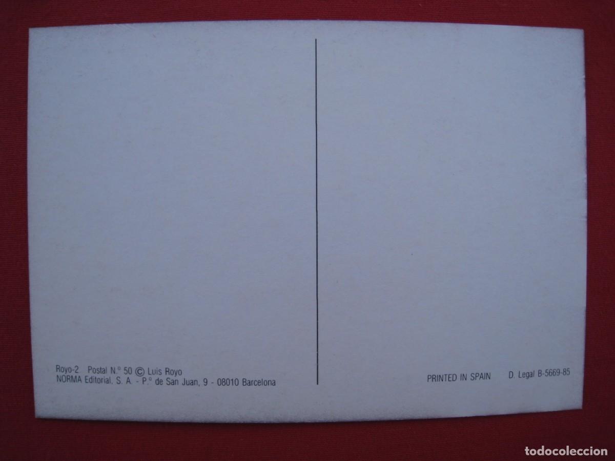 Postales: POSTAL - N&ordm; 50 - LUIS ROYO - NORMA EDITORIAL. - Foto 2