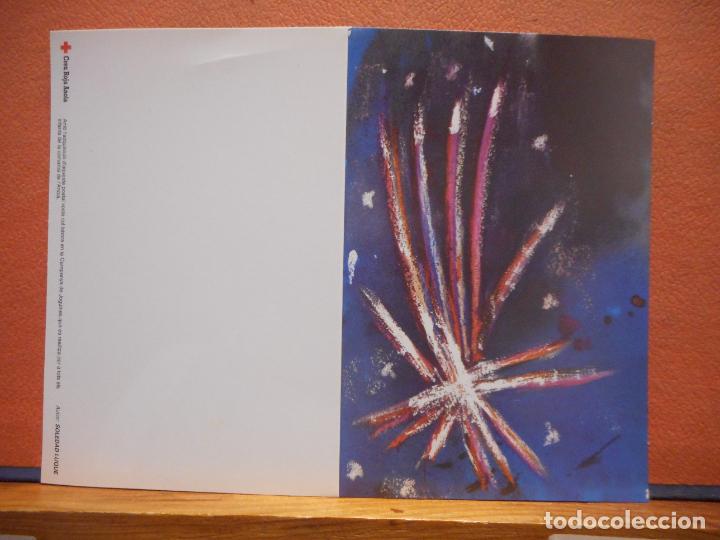 Cartes Postales: BONITA POSTAL. ESTRELLA. SOLEDAD LUQUE DIPTICO. NO CIRCULADA. CRUZ ROJA.