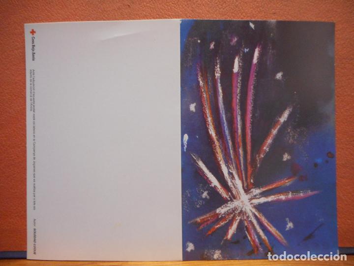 Cartes Postales: BONITA POSTAL. ESTRELLA. SOLEDAD LUQUE DIPTICO. NO CIRCULADA. CRUZ ROJA.