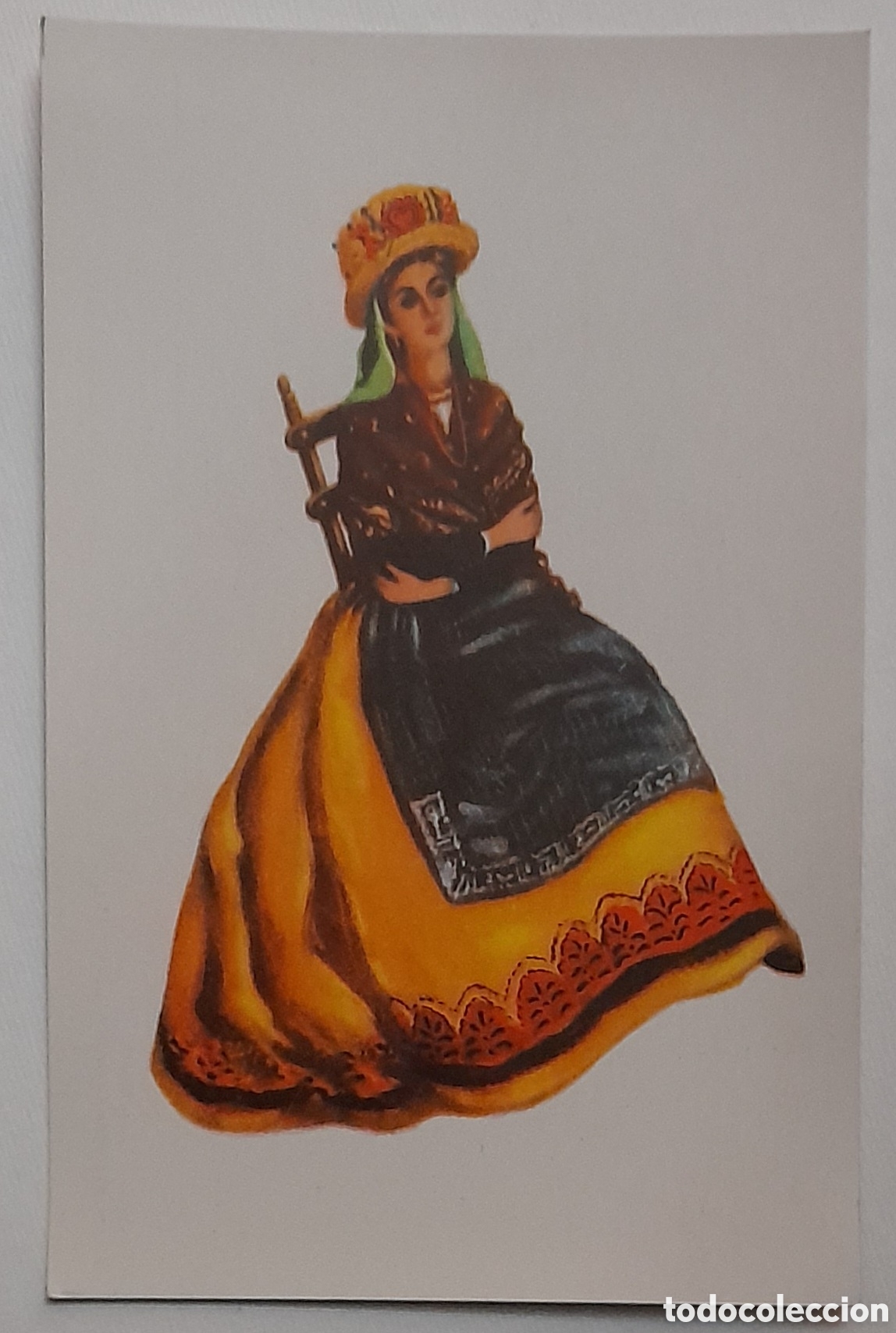 Postales: Postal ESPA&Ntilde;A. La Abulense. Ediciones BRUJULA. Trajes regionales No. 19. No circulada.