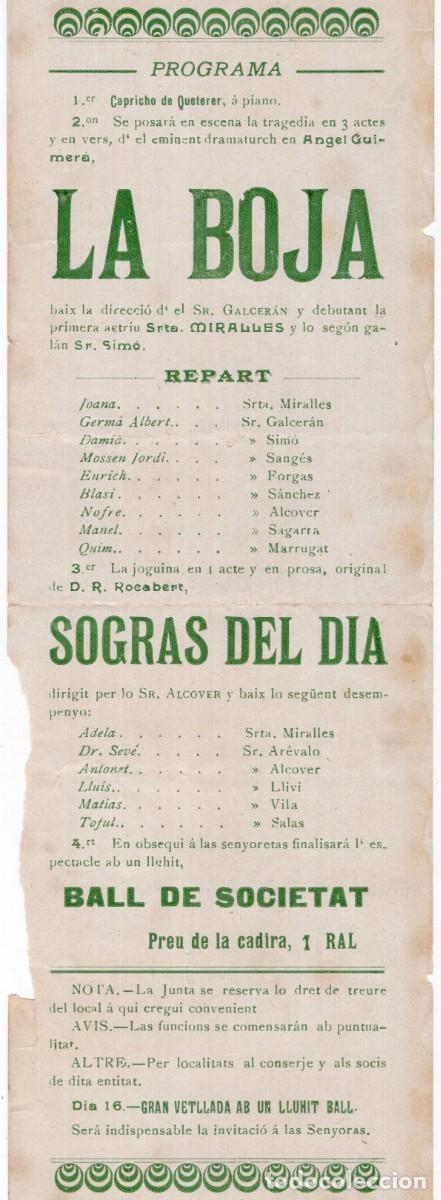 Postales: BARCELONA. APLECH DE LA JOVENTUT ART&Igrave;STICA 1905 - Foto 3
