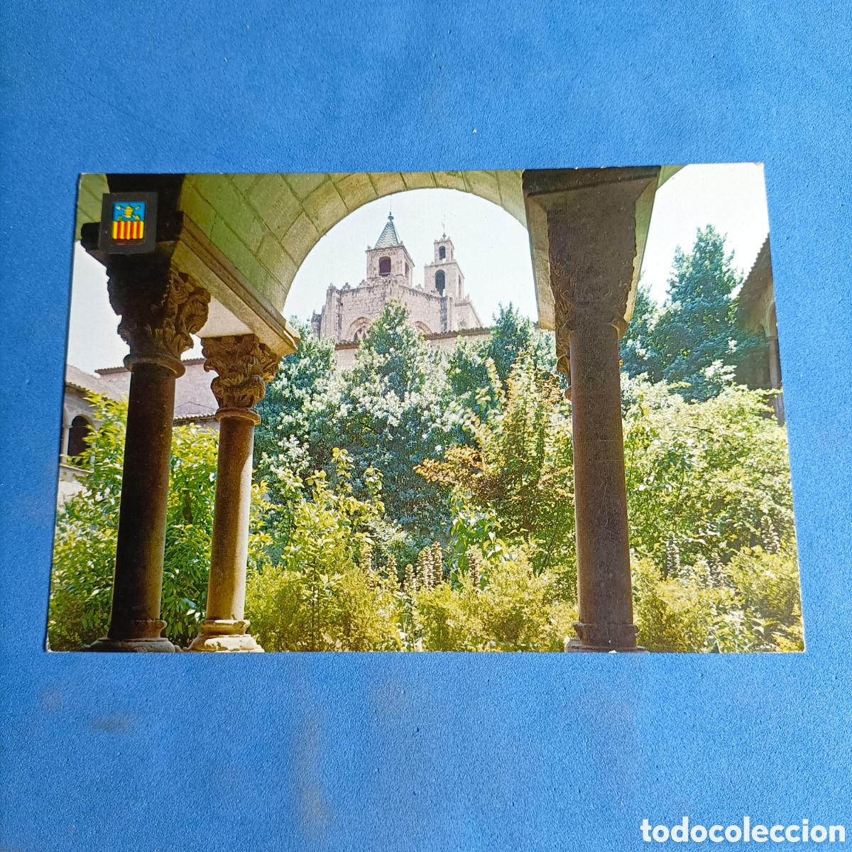 Postales: (XTI.8) TARJETA POSTAL CIRCULADA. N&deg;3733. SAN CUGAT DEL VALLES. REAL MONASTERIO