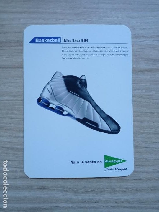tarjeta postal zapatillas nike bb4 basketb - Comprar Otras Antiguas Temáticas en - 384641499