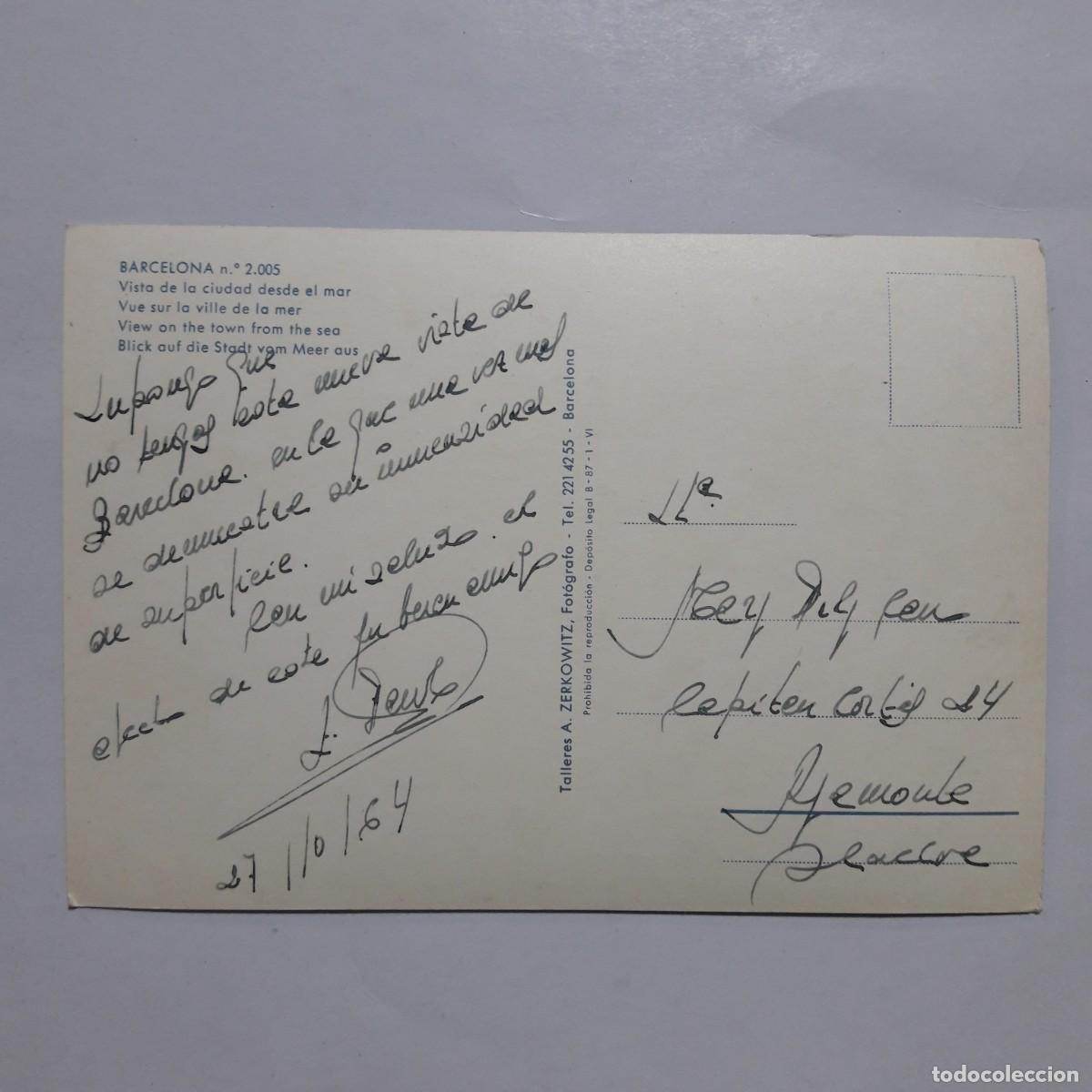 Postales: Postal Barcelona 2005 1964 Zerkowitz - Foto 2
