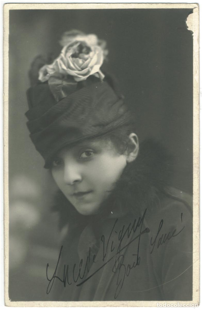 Postales: VIGNY, Lucede_Marc Galuzzi (Bruxelles). Signed Aut&oacute;grafo - Foto 1
