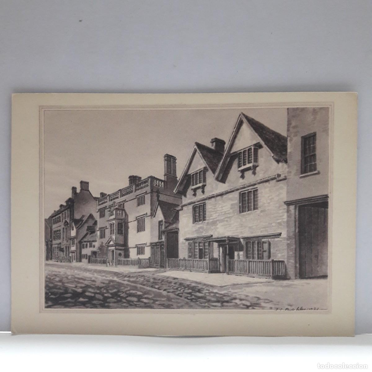 Postales: Postal St Giles , Oxford 1821 - Foto 1