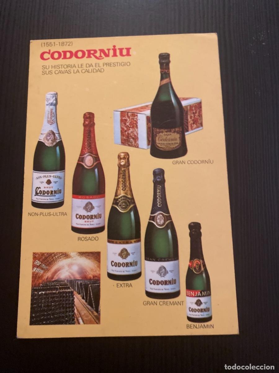 Postales: 8 - Tarjeta postal publicidad Codorniu - Foto 1