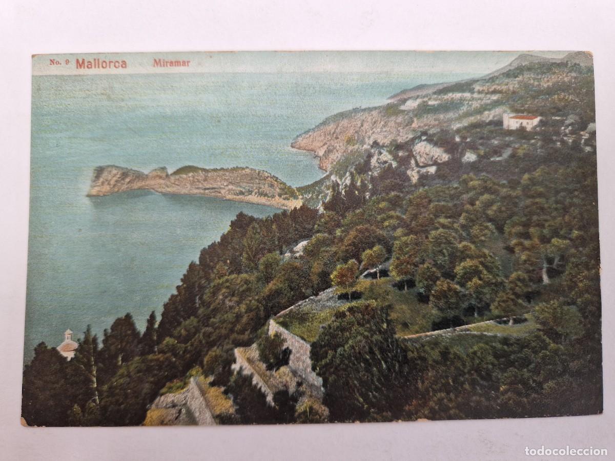 Postales: POSTAL ANTIGUA N&ordm;9 MALLORCA, MIRAMAR - Foto 1