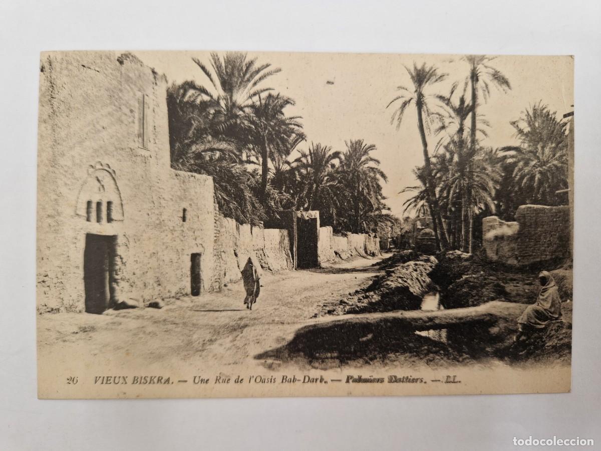 Postales: POSTAL DE BISKRA (UNE RUTE DE LOASIS BAD-DARK) - Foto 1