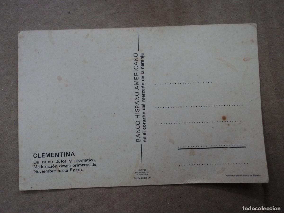 Postales: Clementina - postal Banco Hispano Am&eacute;ricano - Foto 2