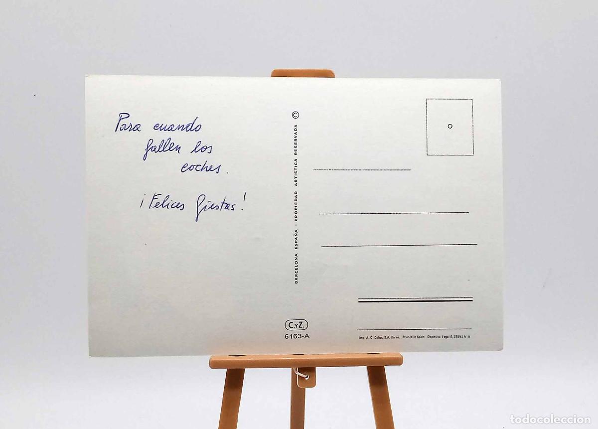 Postales: Postal 6163 - Flores - Rosas - Foto 2