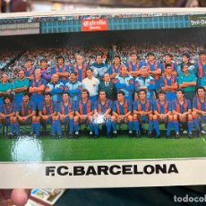 Postales: POSTAL FUTBOL CLUB BARCELONA - AÑO 1990
