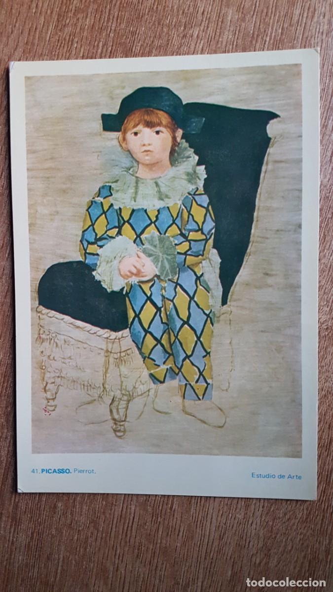 Postales: TARJETA POSTAL. PICASSO. PIERROT - Foto 1