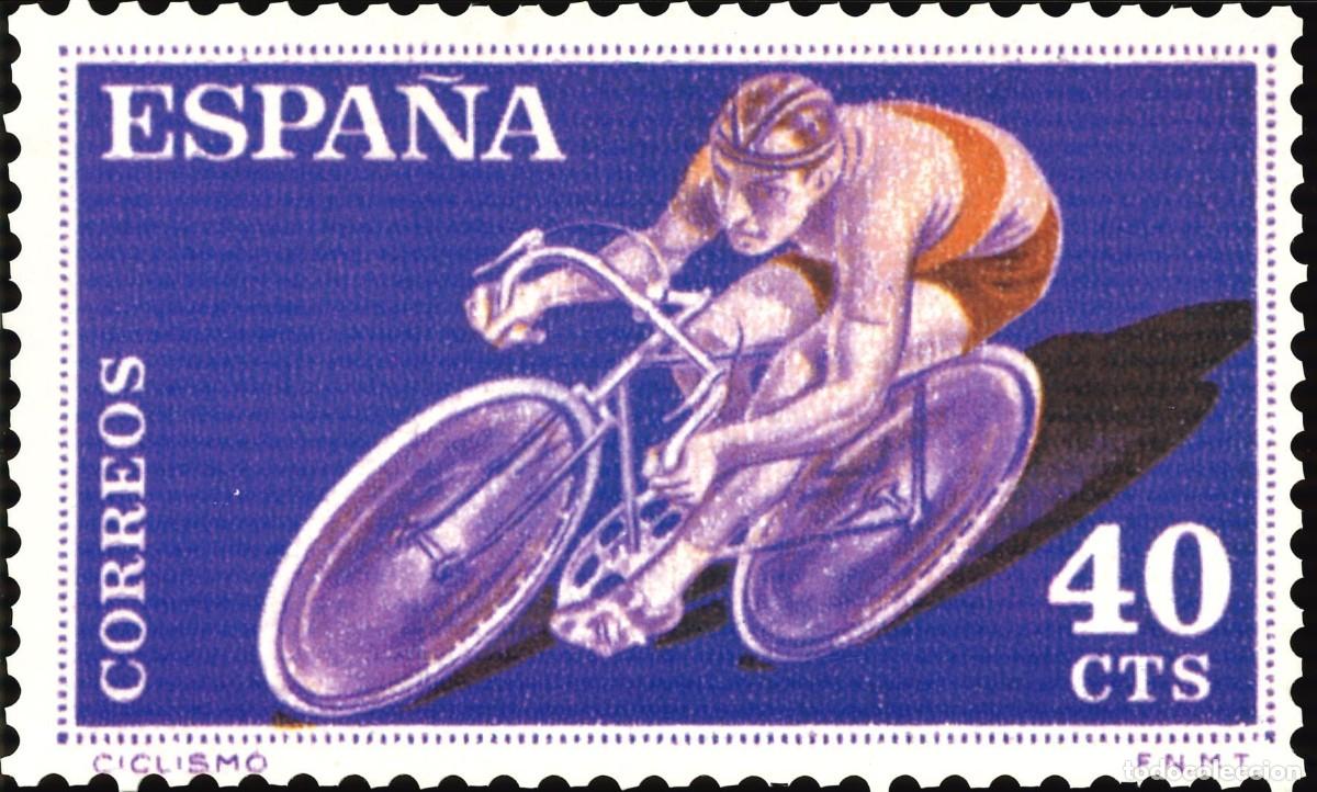 Postales: POSTALES - VARIADAS - FILATELIA - CORREOS Y TELEGRAFOS - CICLISMO