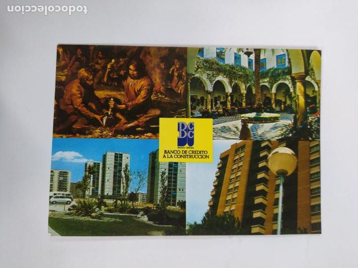 Postales: POSTAL BANCO DE CR&Eacute;DITO A LA CONSTRUCCI&Oacute;N. TABERNES DE VALLDIGNA. - Foto 1