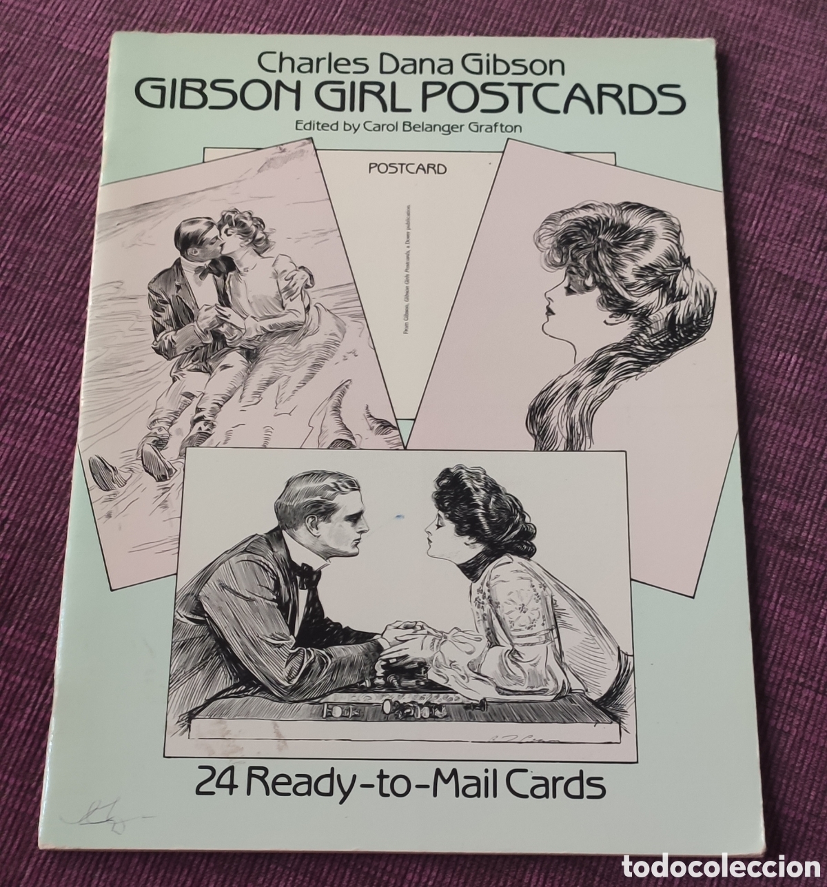 Postales: Gibson girl postcards. 24 postales - Foto 1