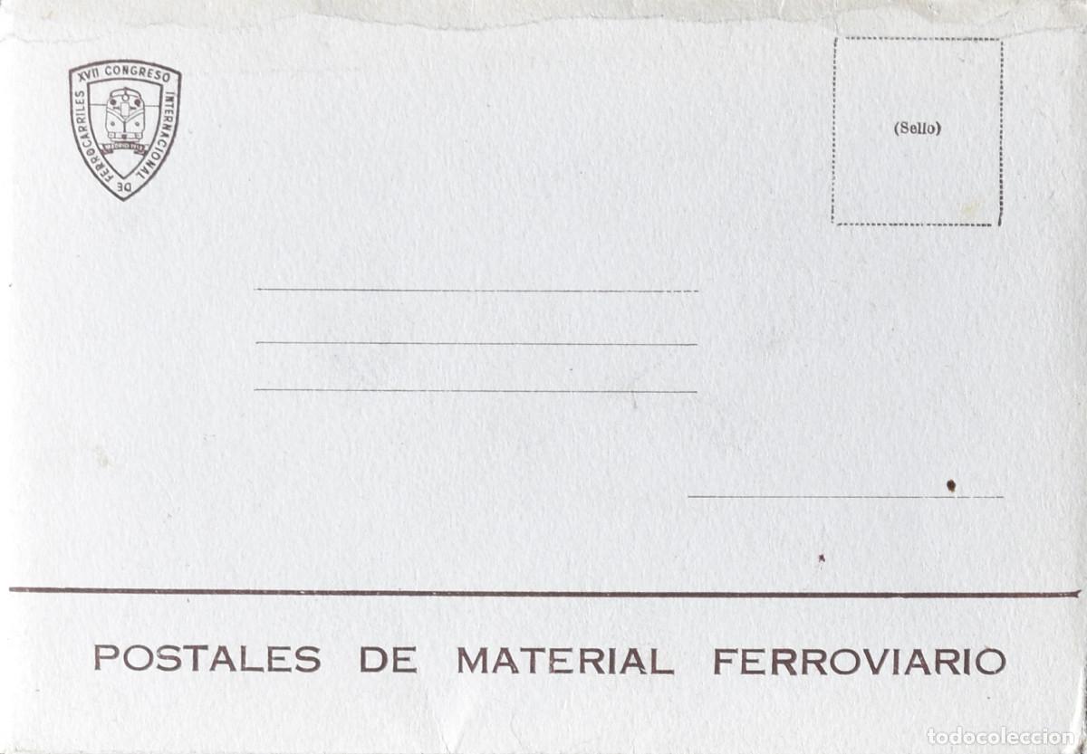 Postales: POSTALES DE MATERIAL FERROVIARIO (DOCE POSTALES-COMPLETO) - Varios Autores