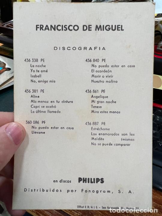Postales: POSTAL FRANCISCO DE MIGUEL - Foto 2