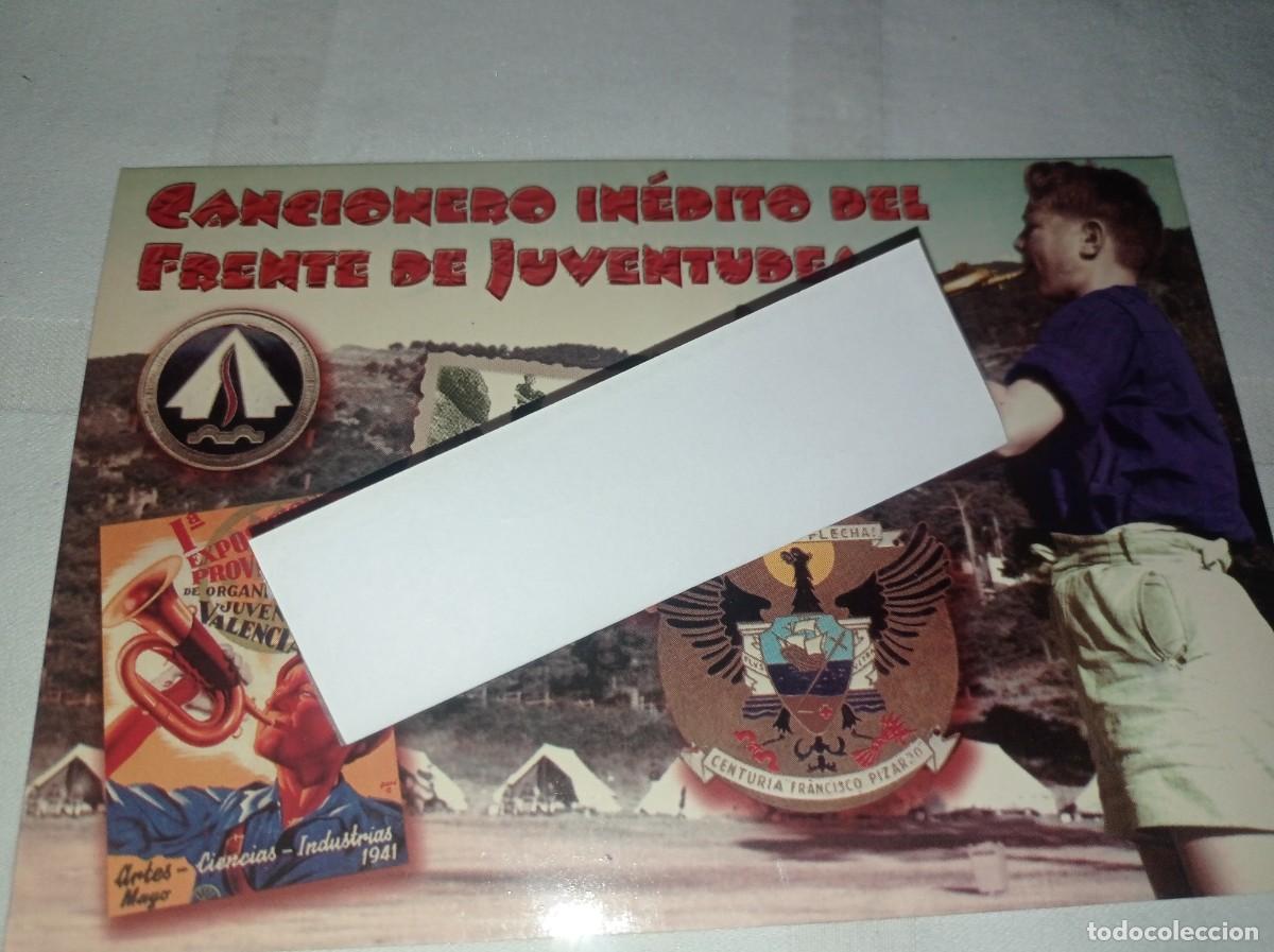 Postales: POSTAL ACTO PRESENTACI&Oacute;N CANCIONERO IN&Eacute;DITO FRENTE JUVENTUDES SIN CIRCULAR REF. UR MES 3 H