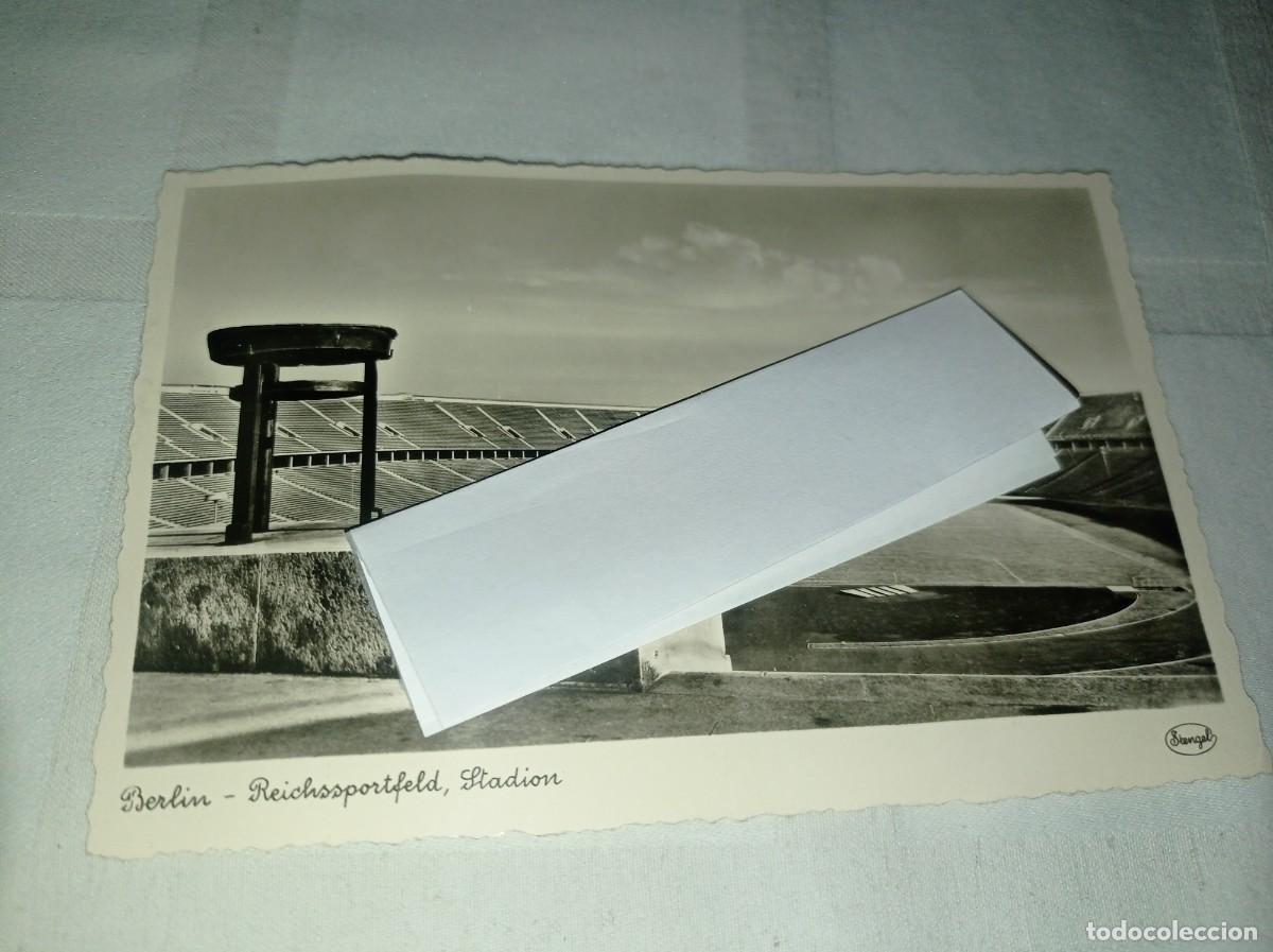 Postales: ANTIGUA POSTAL BERLIN REICHSPORTFELD STADION SIN CIRCULAR REF. UR MES 3 G
