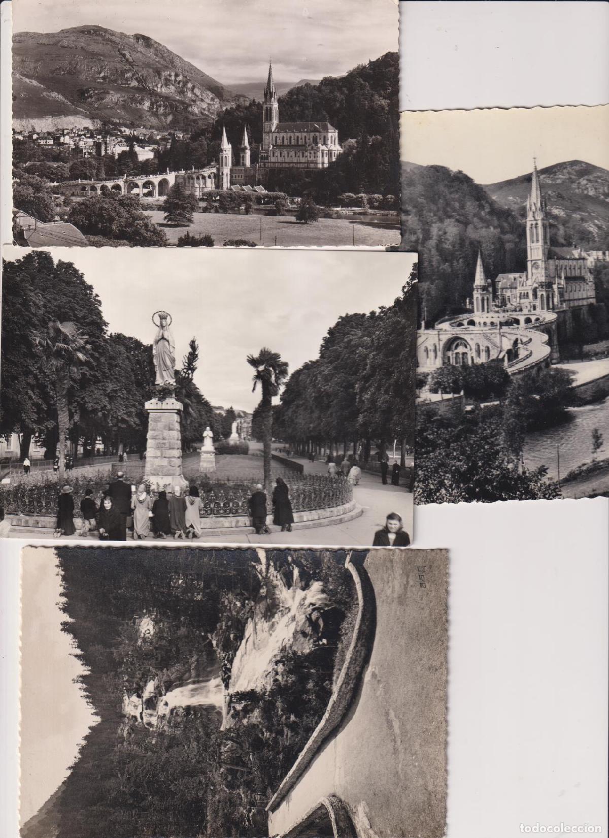 Postales: Lourdes. Lote de 4 Tarjetas Postales - Foto 1