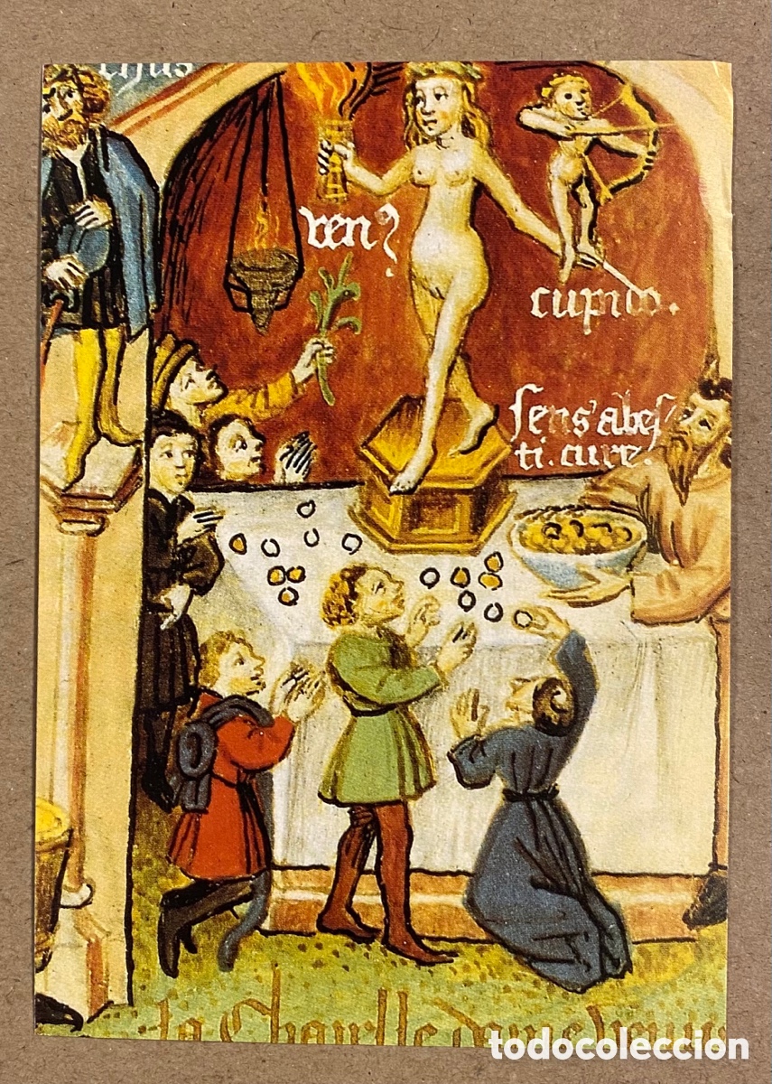 Postkarten: THE CHAPEL OF VENUS, THE CHAMPION OF THE WOMEN, 15th C. POSTAL SIN CIRCULAR.