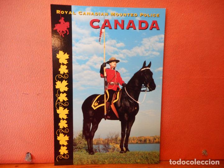 Postais: POSTAL DE ROYAL CANADIAN MOUNTED POLICE.