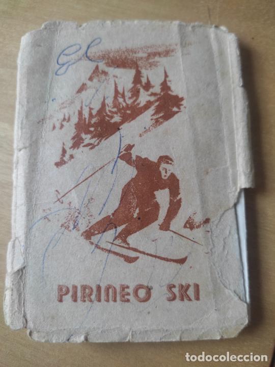 Postales: ESQUI PIRINEO SKY LIBRO POSTAL 12 FOTOGRAFICAS ANIMADAS NIEVE TELESILLAS 10 X 7 CMS SOBADO
