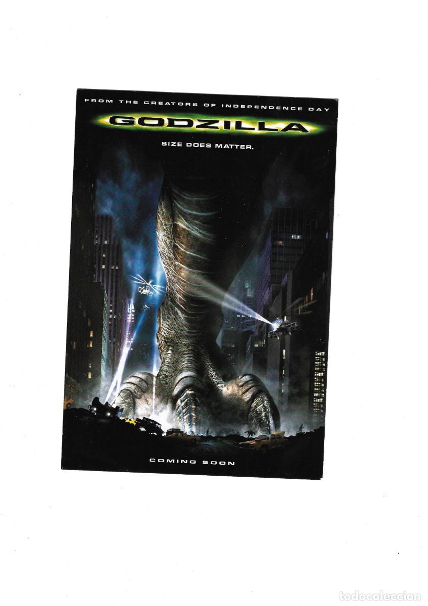 Postales: GODZILLA POSTAL ESTRENO - Foto 1